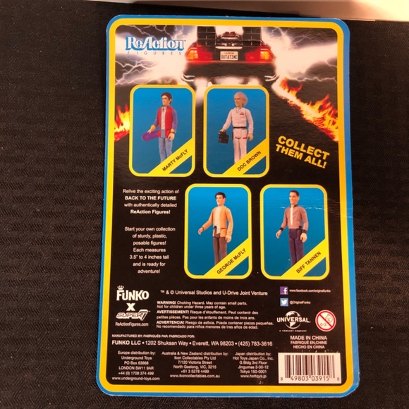Unpunched Back To The Future: Marty Mcfly Reaction Figure - Picture 5 of 10